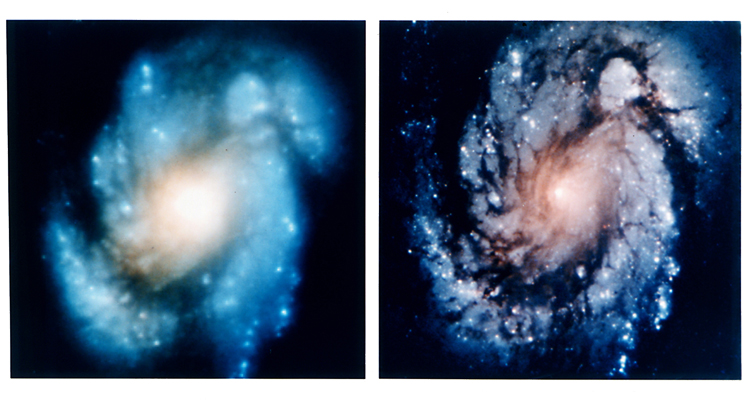 Hubble_Images_of_M100_Before_and_After_Mirror_Repair_-_GPN-2002-00006_750